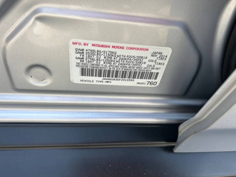 2015 Mitsubishi Outlander SE