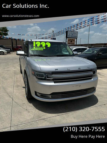 2014 Ford Flex for sale at Car Solutions Inc. in San Antonio TX