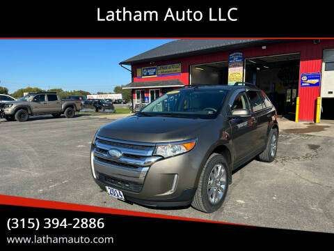 2014 Ford Edge for sale at Latham Auto LLC in Ogdensburg NY