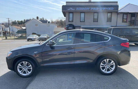 2015 BMW X4 for sale at Sisson Pre-Owned in Uniontown PA