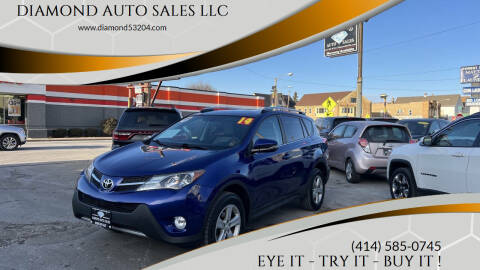 2014 Toyota RAV4 for sale at DIAMOND AUTO SALES LLC in Milwaukee WI