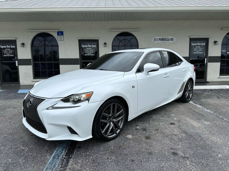 2014 Lexus IS 250 for sale at Supreme Motor Sports in North Fort Myers FL