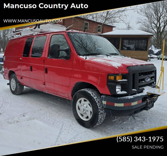 2013 Ford E-Series for sale at Mancuso Country Auto in Batavia NY