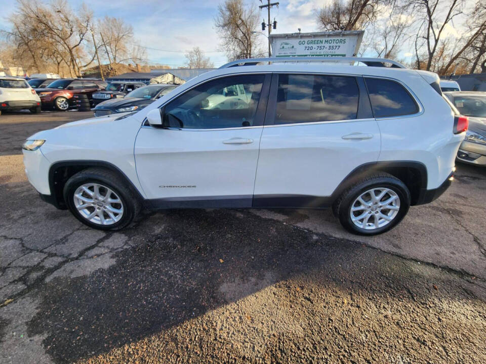 2014 Jeep Cherokee for sale at GO GREEN MOTORS in Lakewood, CO