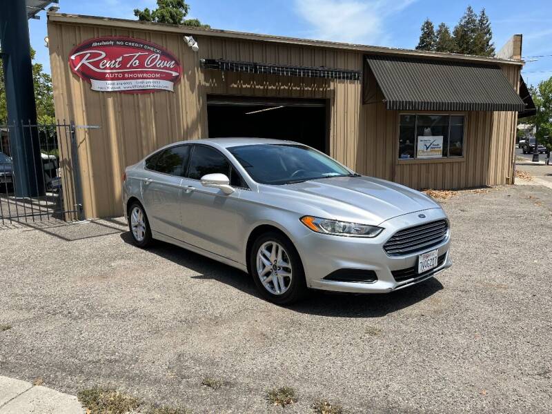 2013 Ford Fusion for sale at Rent To Own Auto Showroom LLC - Finance Inventory in Modesto CA