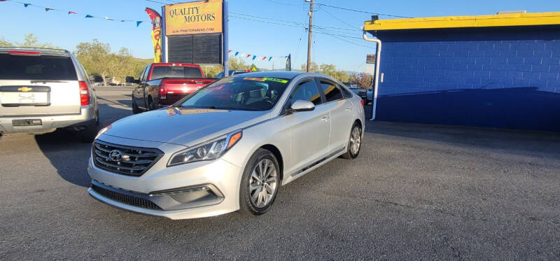 2015 Hyundai Sonata for sale at Quality Motors in Sun Valley NV