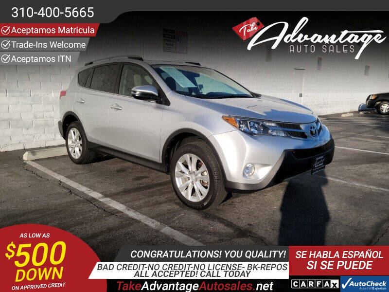 2018 Toyota RAV4 for sale at ADVANTAGE AUTO SALES INC in Bell CA