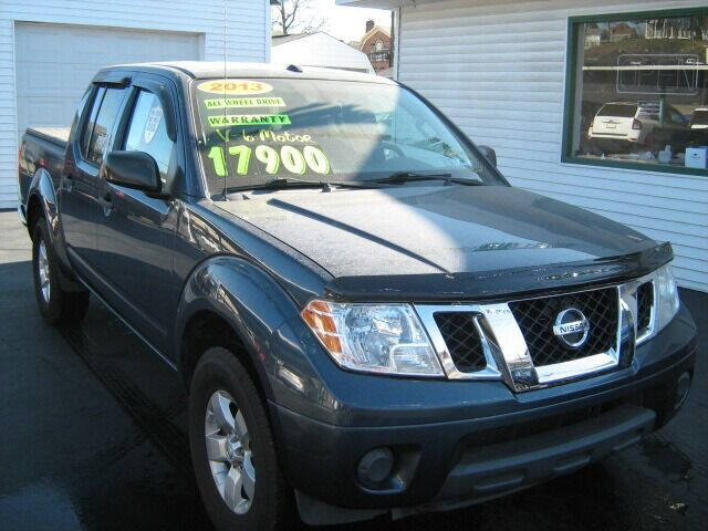 2013 Nissan Frontier for sale at D & P AUTO SALES in New Brighton PA