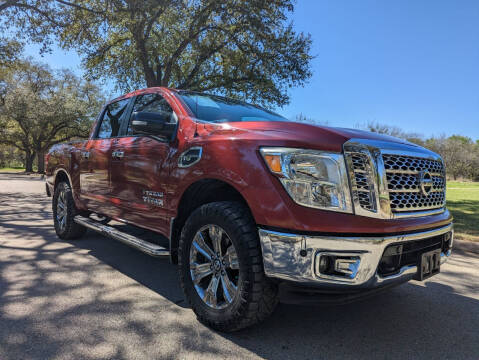 2017 Nissan Titan for sale at Crypto Autos of Tx in San Antonio TX