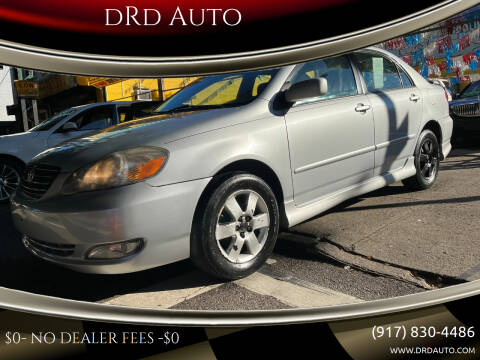 2008 Toyota Corolla for sale at dRd Auto in Brooklyn NY