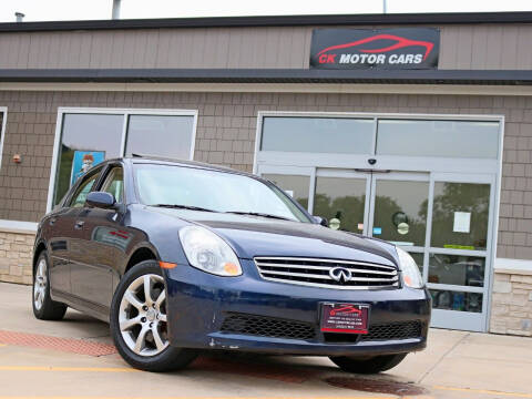 2006 Infiniti G35 for sale at CK MOTOR CARS in Elgin IL