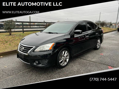 2013 Nissan Sentra for sale at ELITE AUTOMOTIVE LLC in Alpharetta GA
