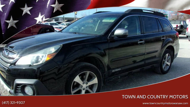 2013 Subaru Outback for sale at Town and Country Motors in Warsaw MO