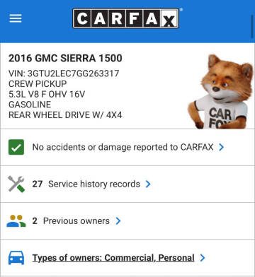 2016 GMC Sierra 1500