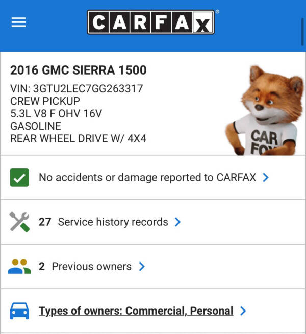 2016 GMC Sierra 1500