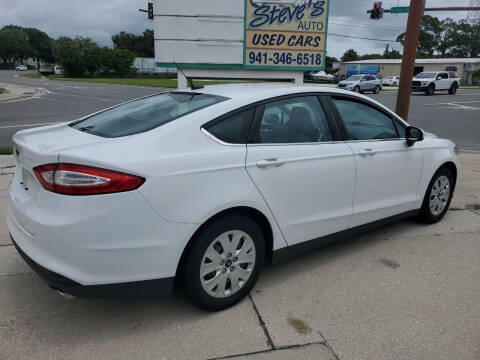 2014 Ford Fusion for sale at Steve's Auto Sales in Sarasota FL