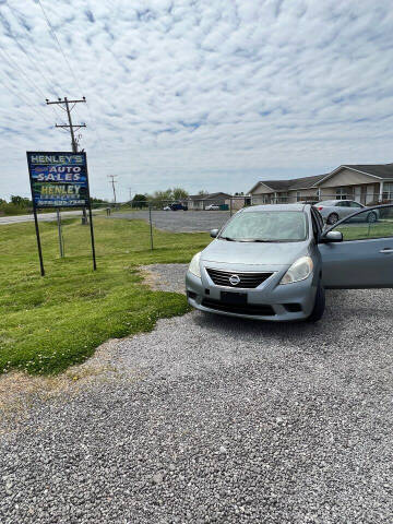 2012 Nissan Versa for sale at Steves Auto Sales in Steele MO