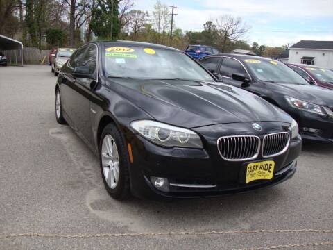 2012 BMW 5 Series for sale at Easy Ride Auto Sales Inc in Chester VA