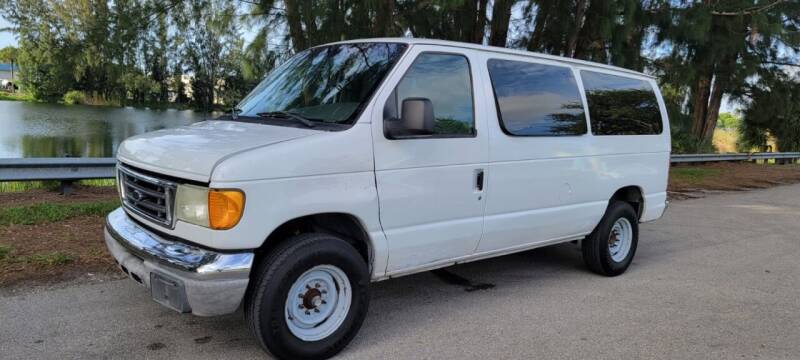 2006 Ford E-Series Wagon for sale at USA BUSINESS SOLUTIONS GROUP in Davie FL