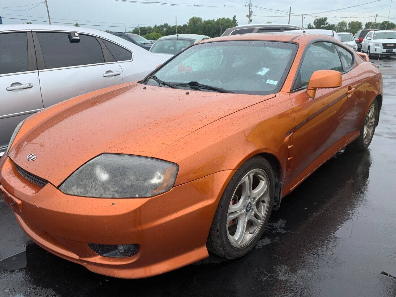 Спойлер hyundai tiburon