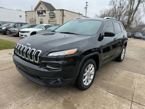 2014 Jeep Cherokee for sale at Auto 4 wholesale LLC in Parma OH