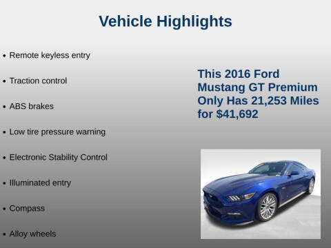 2016 Ford Mustang GT Premium