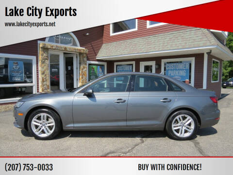 2017 Audi A4 for sale at Lake City Exports in Auburn ME