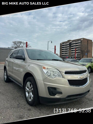 2011 Chevrolet Equinox for sale at BIG MIKE AUTO SALES LLC in Lincoln Park MI