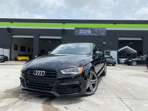 2016 Audi A3 for sale at GCR MOTORSPORTS in Hollywood FL