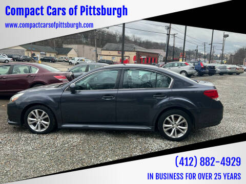 2013 Subaru Legacy for sale at Compact Cars of Pittsburgh in Pittsburgh PA