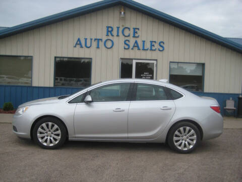 2015 Buick Verano for sale at Rice Auto Sales in Rice MN