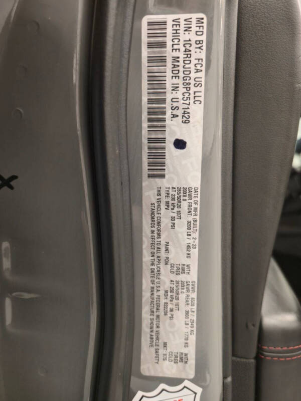 2023 Dodge Durango GT Launch Edition