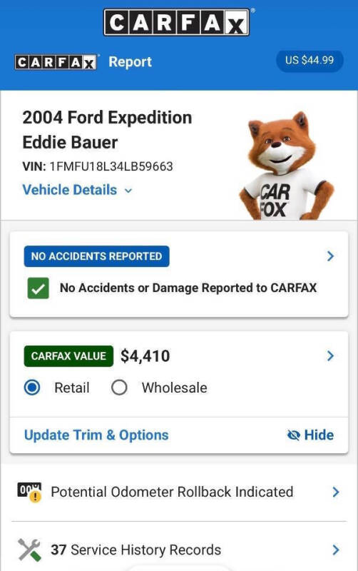 2004 Ford Expedition Eddie Bauer