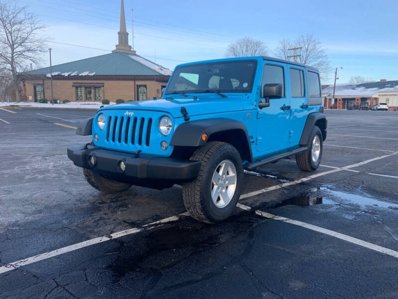 2018 Jeep Wrangler JK Unlimited for sale at Rick Fish Auto Sales in Philpot KY