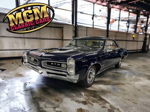 1966 Pontiac GTO for sale at MGM CLASSIC CARS in Addison IL