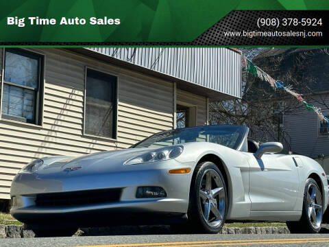 2011 Chevrolet Corvette for sale at Big Time Auto Sales in Vauxhall NJ