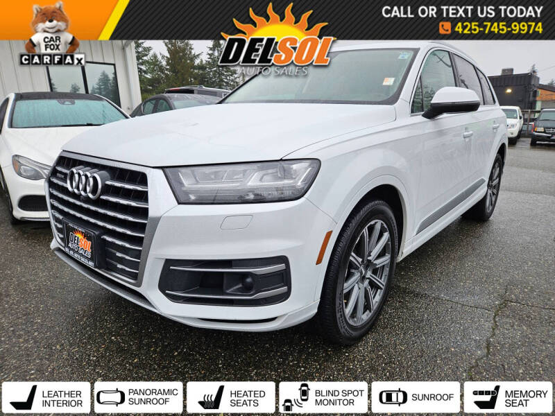 2018 Audi Q7 for sale at Del Sol Auto Sales in Everett WA