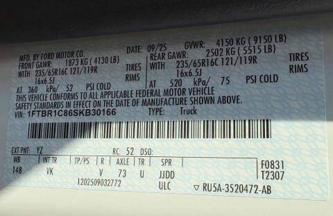 2025 Ford Transit 250