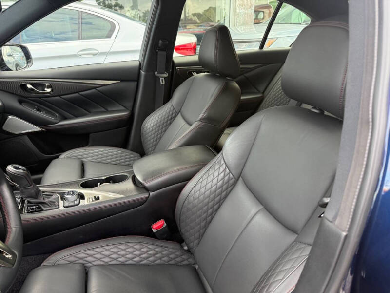 2023 Infiniti Q50 Red Sport 400