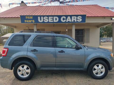 2011 Ford Escape for sale at Paw Paw's Used Cars in Alexandria LA