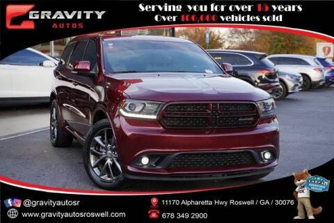 2017 Dodge Durango for sale at Gravity Autos Roswell in Roswell GA