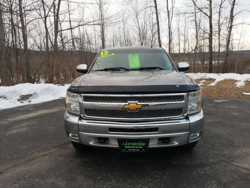 2013 Chevrolet Silverado 1500 for sale at L & R Motors in Greene ME