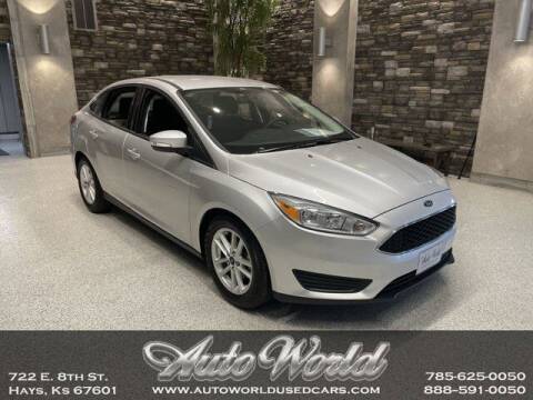 2017 Ford Focus for sale at Auto World Used Cars in Hays KS
