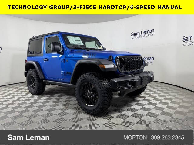 2025 Jeep Wrangler for sale at Sam Leman CDJRF Morton in Morton IL