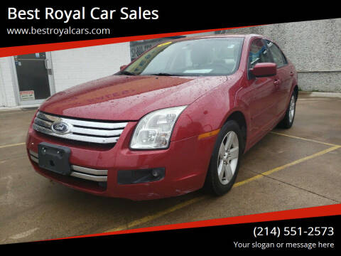 2009 Ford Fusion for sale at Best Royal Car Sales in Dallas TX