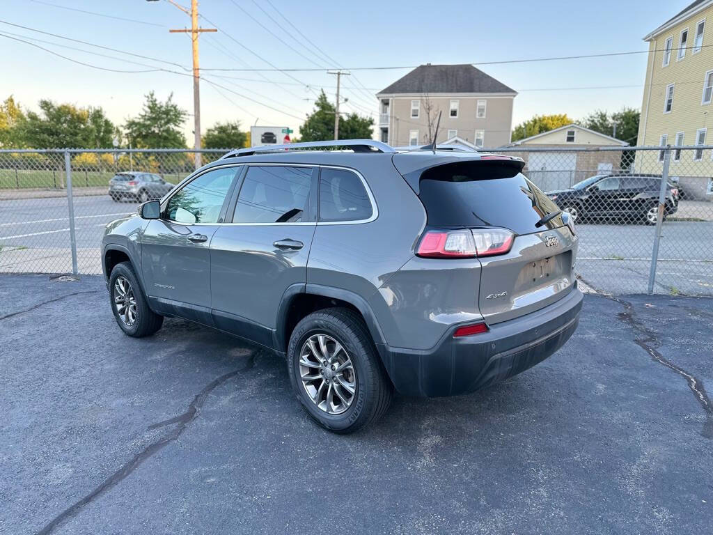 2019 Jeep Cherokee for sale at B2B Auto Inc in New Bedford, MA