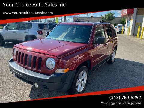 2012 Jeep Patriot for sale at Your Choice Auto Sales Inc. in Dearborn MI