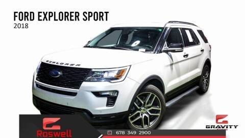 2018 Ford Explorer for sale at Gravity Autos Roswell in Roswell GA