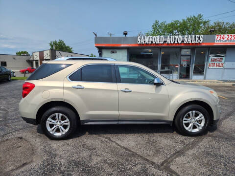 2012 Chevrolet Equinox for sale at Samford Auto Sales in Riverview MI