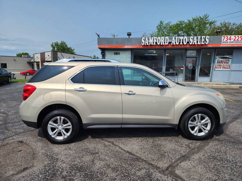 2012 Chevrolet Equinox for sale at Samford Auto Sales in Riverview MI